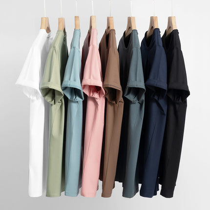 5A Antibacterial ICE Cotton Skin-friendly Breathable Round Neck T-shirt