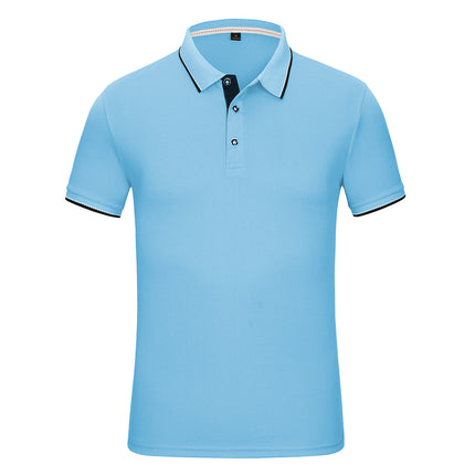 Quick-drying Polo Shirt Men's Lapel Short Sleeve