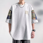 New Chinese Style Design National Style Short Sleeve T-shirt Men