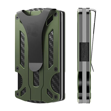 Fashion Personality Aluminum Alloy Men's Wallet Card