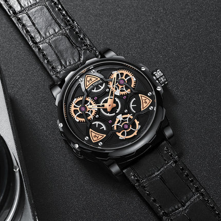 Hollow Belt Casual Men's Watch