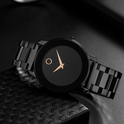 Ultra-thin Men's Watch Business Stainless Steel Watch With Quartz
