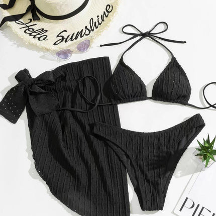 Swimsuit Backless Drawstring Banded Bikini Suit