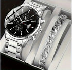 Fashion Temperament Men's Steel Strap Watch