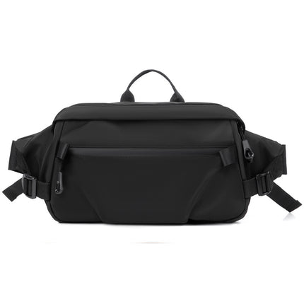 Simple Stylish And Versatile Chest Bag Student Male Commuter Large Capacity Shoulder Bag
