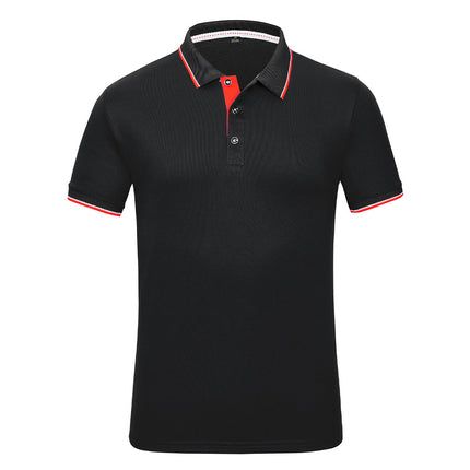 Quick-drying Polo Shirt Men's Lapel Short Sleeve
