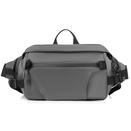 Simple Stylish And Versatile Chest Bag Student Male Commuter Large Capacity Shoulder Bag