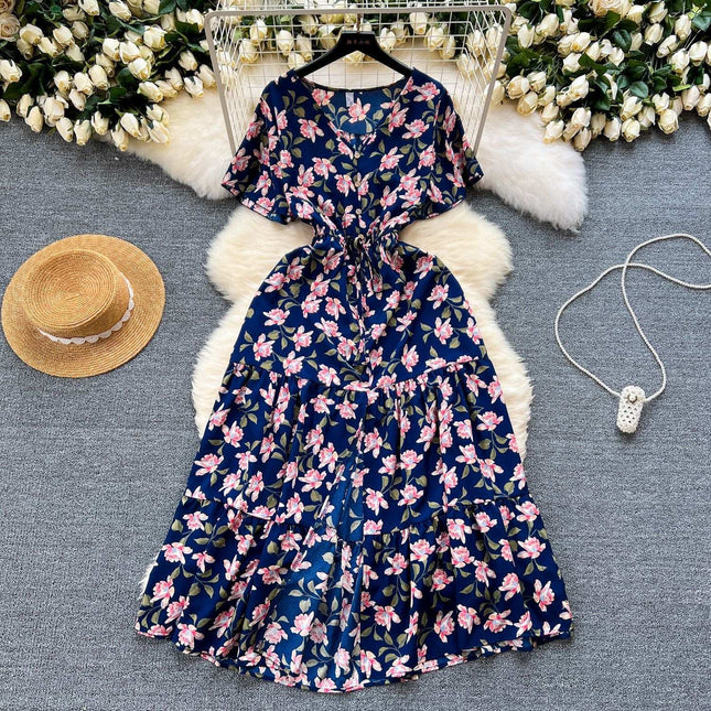Fashion Retro Summer New Dress Women