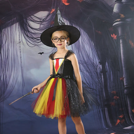 Halloween Cosplay Girls Carnival Party Witch Cosplay Pettiskirt