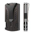 Fashion Personality Aluminum Alloy Men's Wallet Card