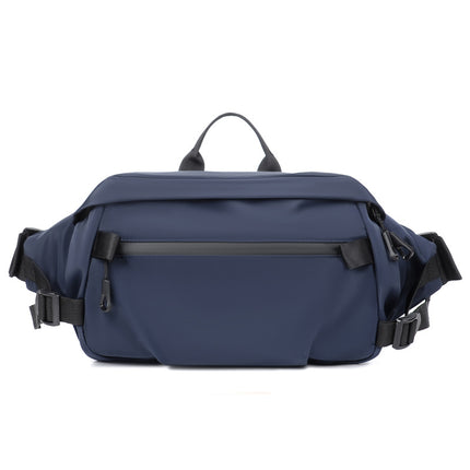 Simple Stylish And Versatile Chest Bag Student Male Commuter Large Capacity Shoulder Bag