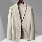 Men's Casual Light Luxury Thin Solid Color Suit Coat