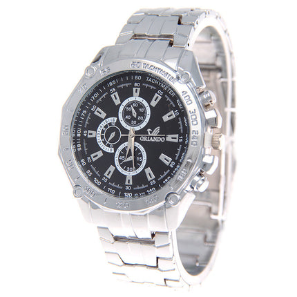Fashion Men's Steel Strap Watch