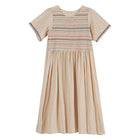 Embroidered Ethnic Style Plus Size Pregnant Women Dress