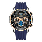 Steel Case Rose Circle Blue