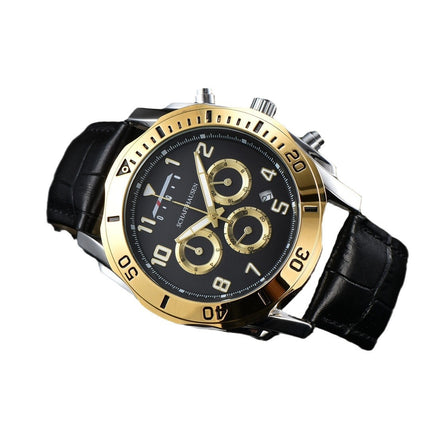 Six-pin Timing Full-function Quartz Men's Business