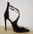 Women's Shoes Cross Strap Stiletto Heel