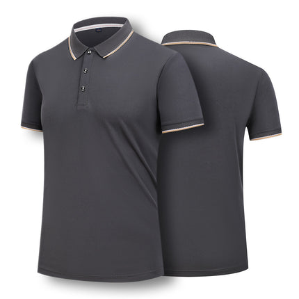 Quick-drying Polo Shirt Men's Lapel Short Sleeve