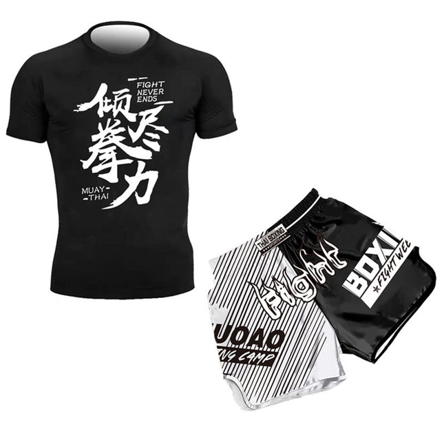 Muay Thai Shorts Clothes For Sanda Boxing Costume Children's Clothes For Sanda Fighting Shorts Muay Thai Free Fight Tights Suit