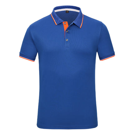 Quick-drying Polo Shirt Men's Lapel Short Sleeve