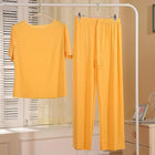 Pajamas Casual Soft Thin Suit Fashion Home Wear Two-piece Set