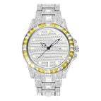 Silver Yellow Diamonds