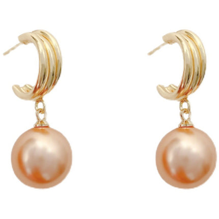 Simple Advanced Pearl Vintage Earrings