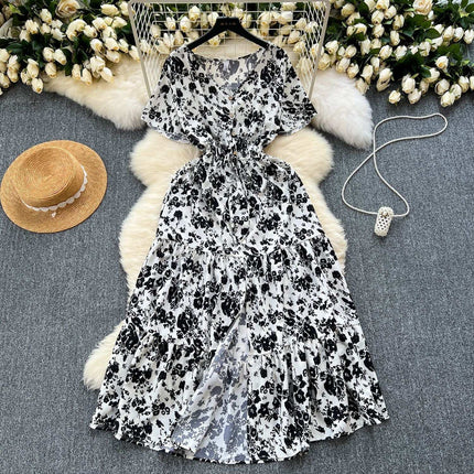 Fashion Retro Summer New Dress Women