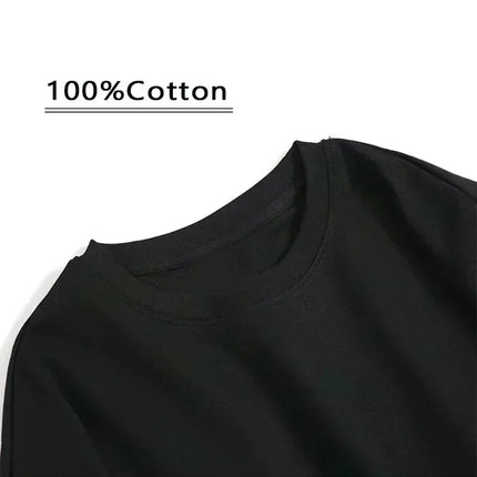 Personality Letter Pattern Oversized T-shirt Men