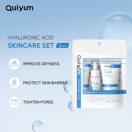 Hyaluronic Acid Three-piece Set Skin Care Product Set Moisturizing