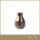 Modern And Simple Golden Ceramic Vase Ornaments Nordic Net Red Creative