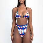 Split swimsuit bikini