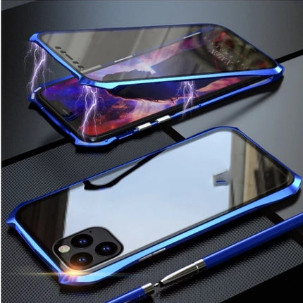 Glass magnetic king protective cover