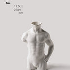 Matte onearm human body