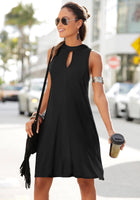 Women's Sleeveless Plus Size Dress