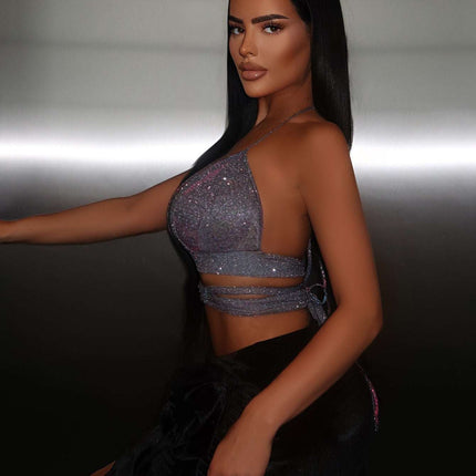 Summer Beach Backless Top For Women