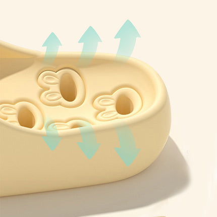 Non-slip Deodorant Leaking Quick-drying Bathroom Slippers