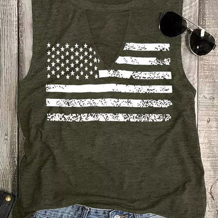 European And American Versatile Loose Outerwear Racerback Tank Top Women
