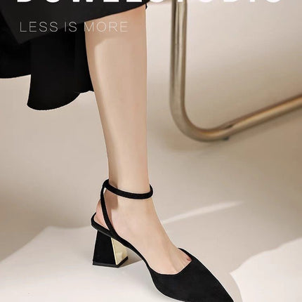 French Style Closed Toe Sandals For Women