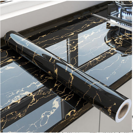 Kitchen Renovation Self-adhesive Cabinets Range Hood Thick Wallpaper
