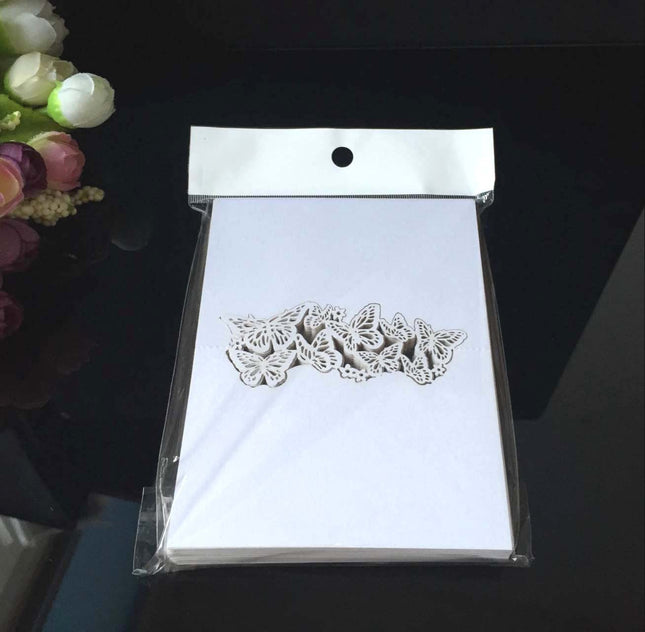 Butterfly Seat Hollow Sign-in Card