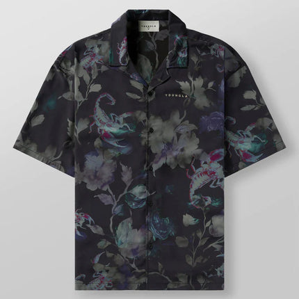 Printed Casual Loose Short Sleeves Top