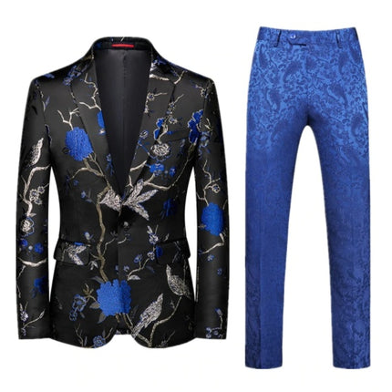 Men's Fashion Suits Personality Stage Performance