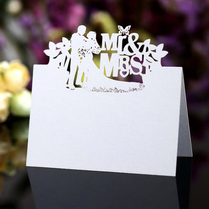 Butterfly Seat Hollow Sign-in Card