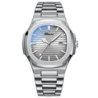 Gray Steel Belt For Men