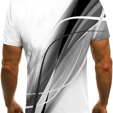 Men's Sports Loose Summer Short-sleeved T-shirt