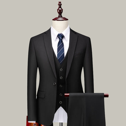 Men's Three-piece Suits For Groomsmen