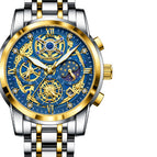 Golden And Blue Surface