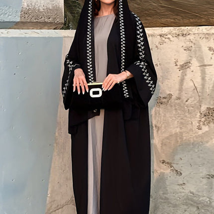 Women's Muslim Fashion Graceful Personality Robe