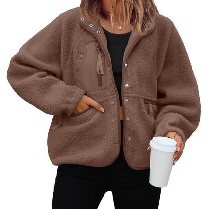 Polar Fleece Sports And Leisure Sweater Jacket Top